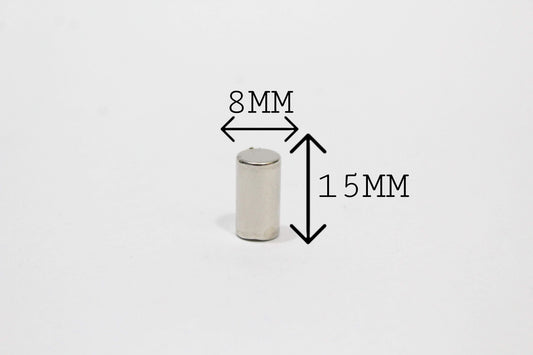 8 mm Dia x 15 mm Thick Neodymium Magnet