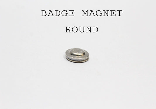 Steel Back Round Badge Magnet